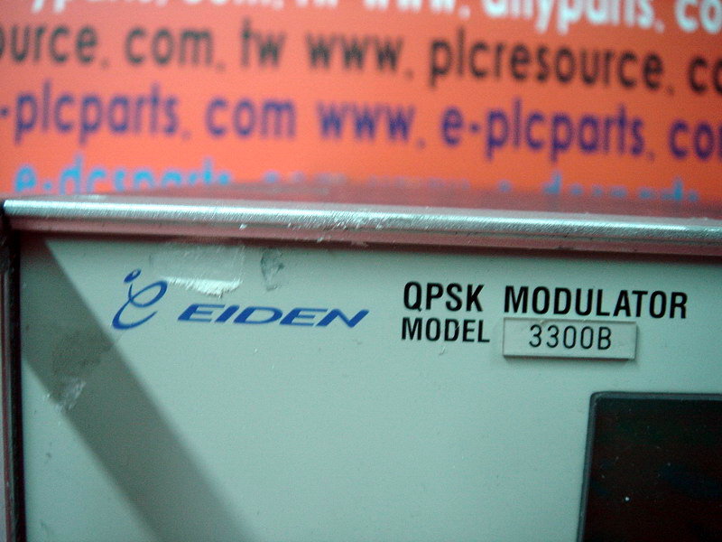 EIDEN QPSK MODULATOR 3300B - PLC DCS SERVO Control MOTOR POWER